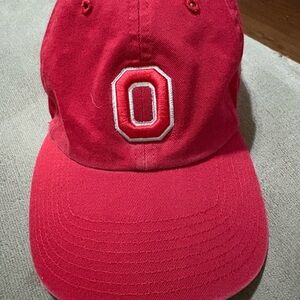 Vintage Ohio State Hat Embroidered Adjustable Strap Back Baseball Cap